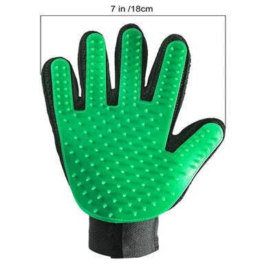 Gants de Toilettage en Silicone HappyPaws™