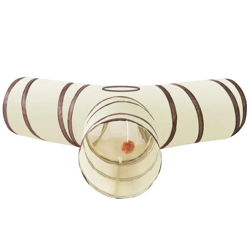 Tunnel de Jeu Pliable pour Chats HappyPaws™