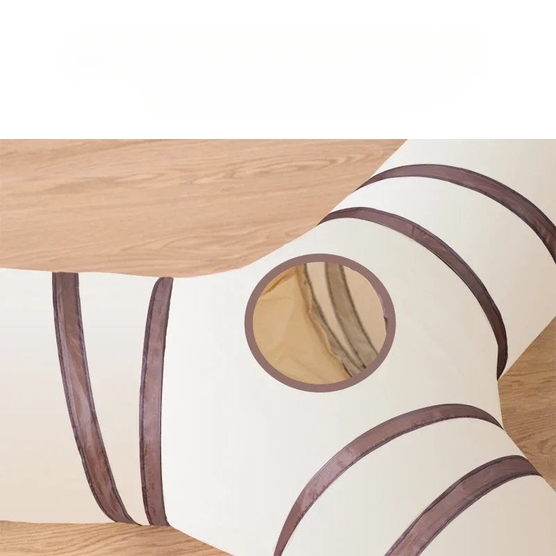 Tunnel de Jeu Pliable pour Chats HappyPaws™